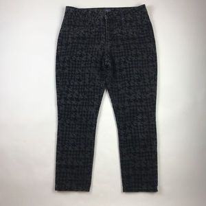 NYDJ Womens Super Skinny Jeans Black 10